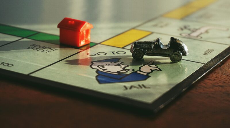 Monopoly Board Saying Go To Jail